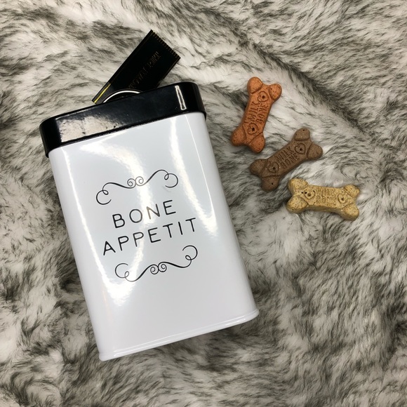 Amici Pet Other - 🌟NWT🌟 Amici Pet | Bone Appetit Treat Canister